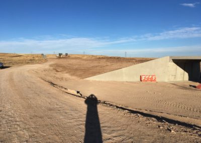 Utility work construction.